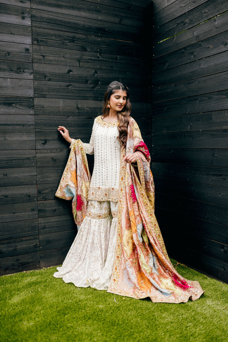 Sajal Bridal 3 Piece Stitched Suit