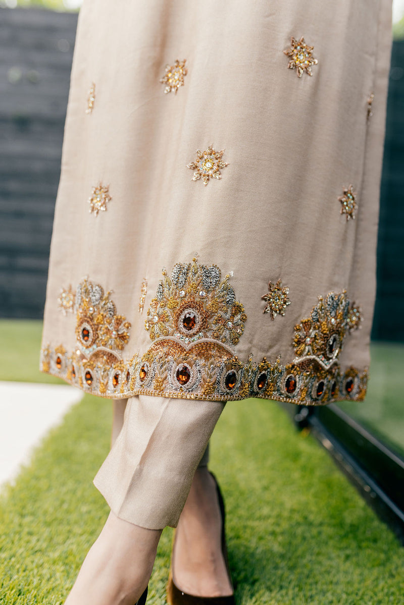 Aurelia 3 Piece Stitched Suit Ready To Ship