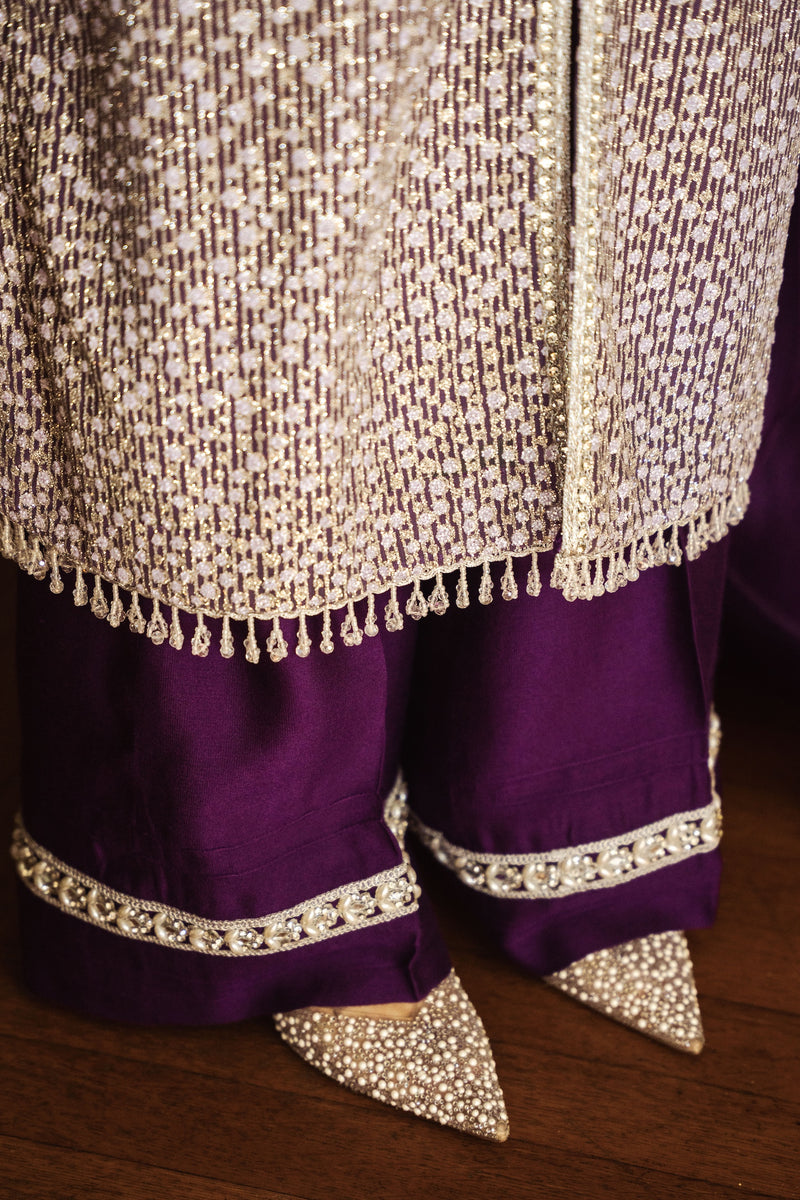 Indigo 3 Piece Stitched Suit