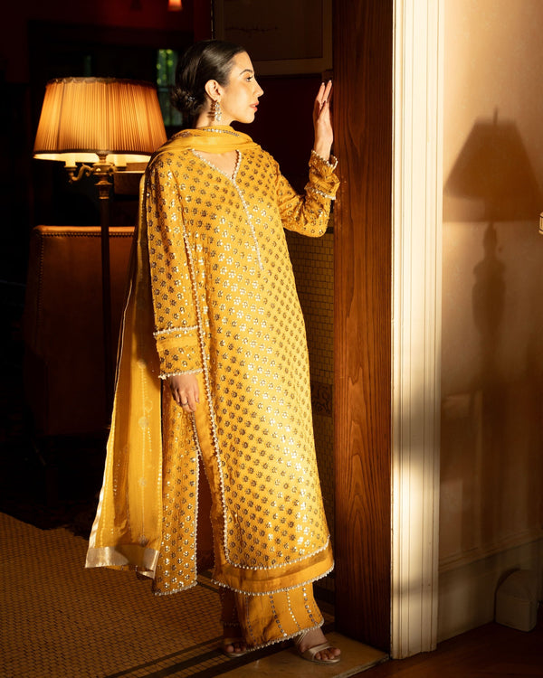 Daisy 3 Piece Stitched Suit