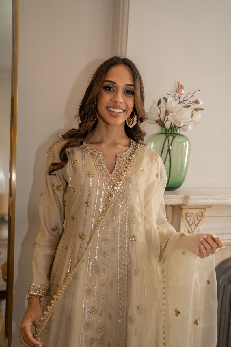 Bryn 3 Piece Stitched Suit Ready To Ship
