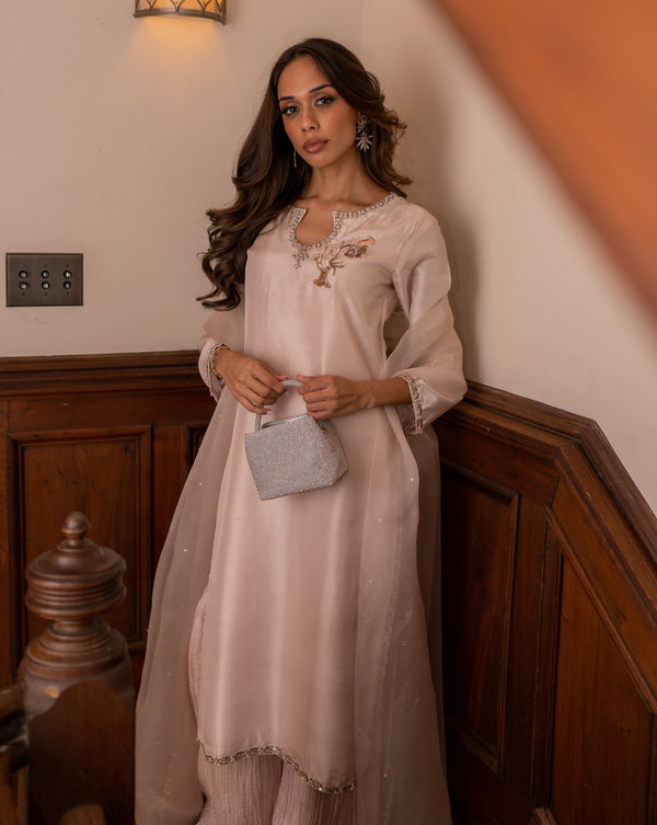 Elizha 3 Piece Stitched Suit