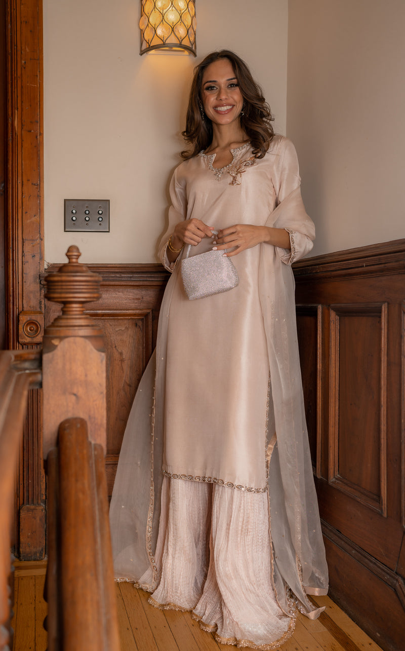 Elizha 3 Piece Stitched Suit