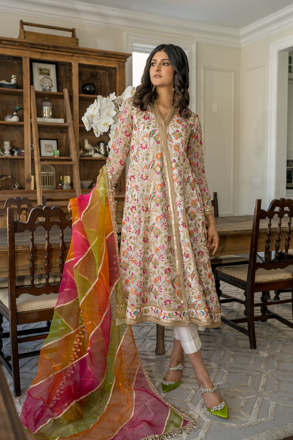 Falak 3 Piece Stitched Suit