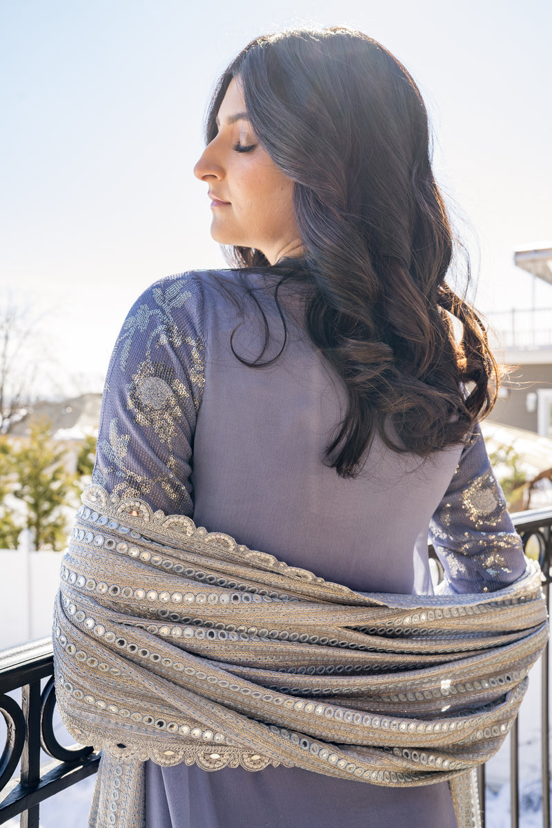 Arielle 3 Piece Stitched Suit Ready To Ship