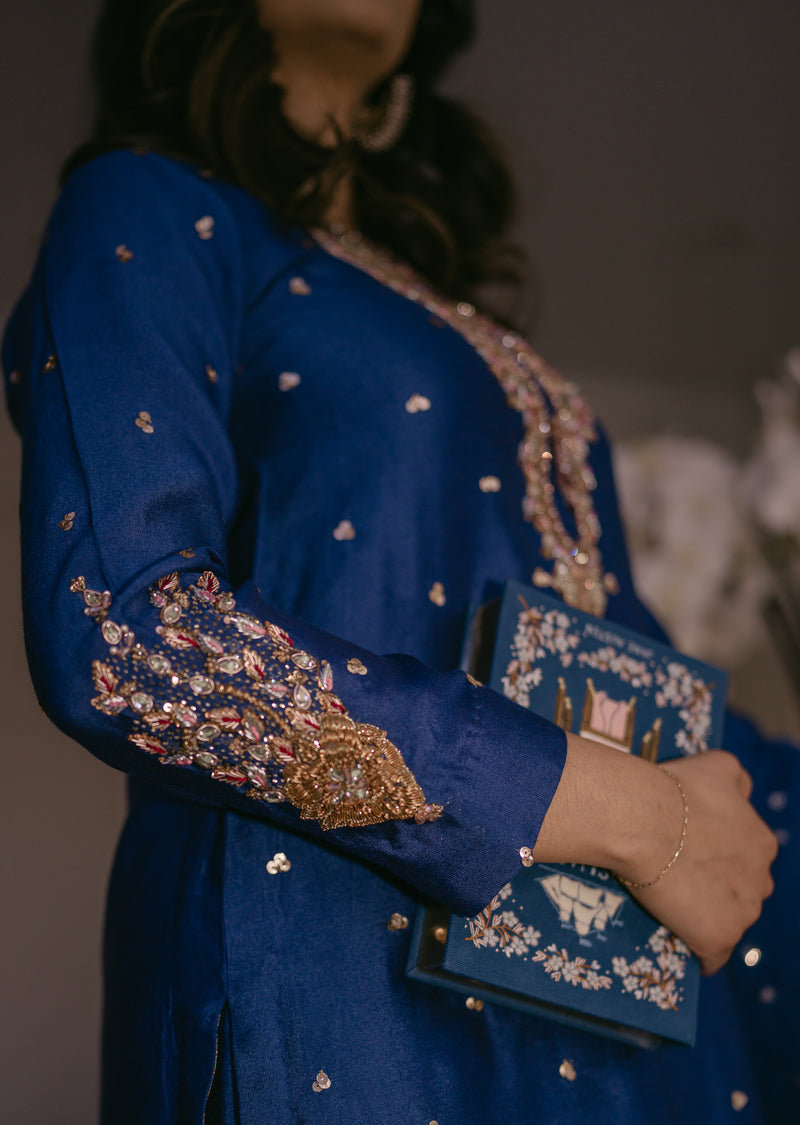 Olivia 3 Piece Stitched Suit Ready To Ship