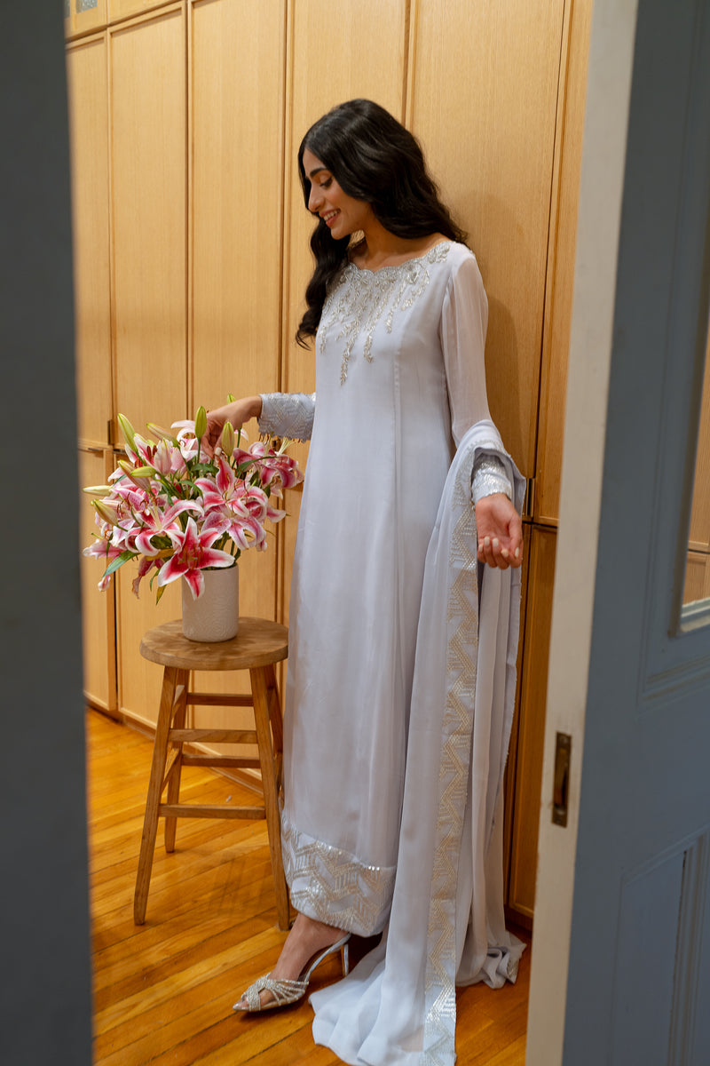 Lea 3 Piece Stitched Suit Ready to Ship