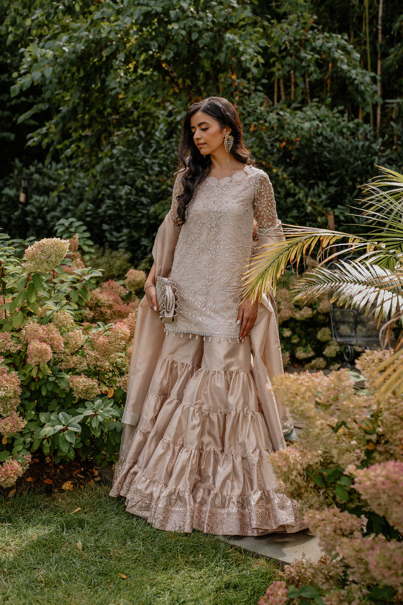 Arabella 3 Piece Stitched Suit