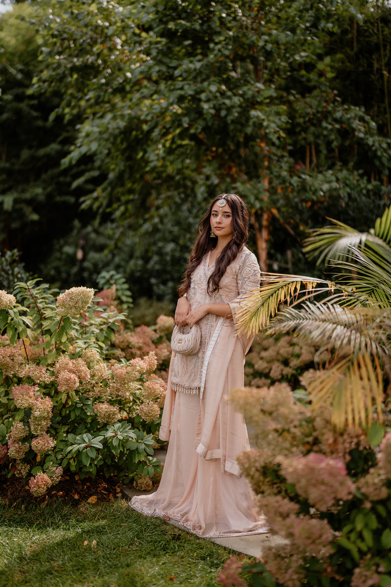 Celeste 3 Piece Stitched Suit