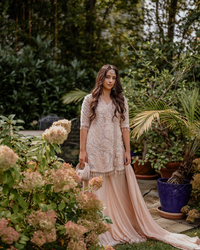 Celeste 3 Piece Stitched Suit