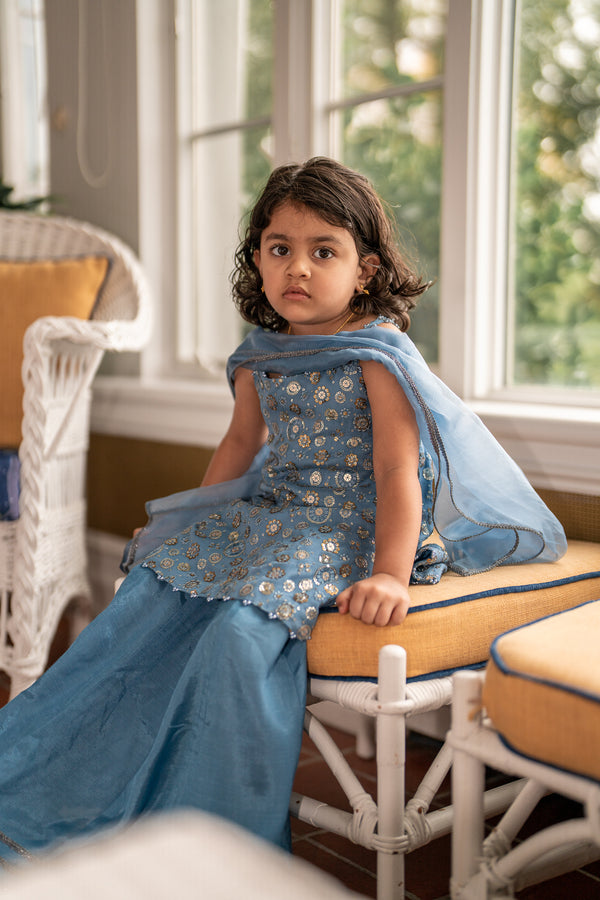 Millie Kids 3 Piece Stitched Suit