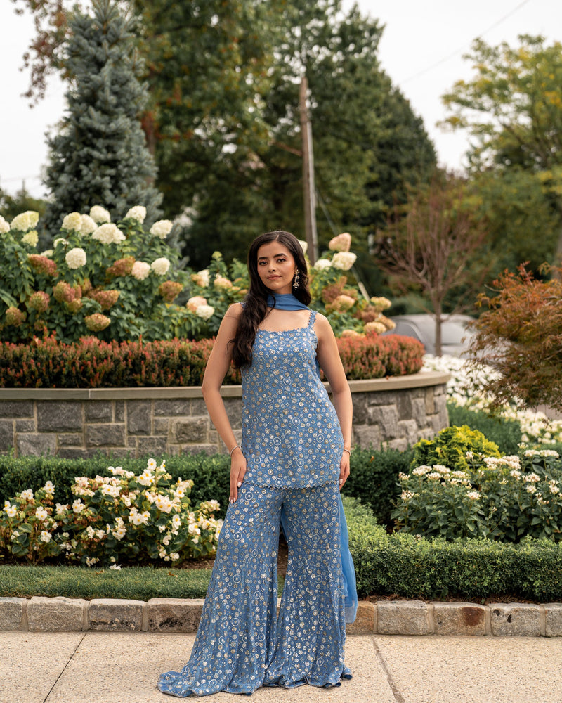 Millie 3 Piece Stitched Suit