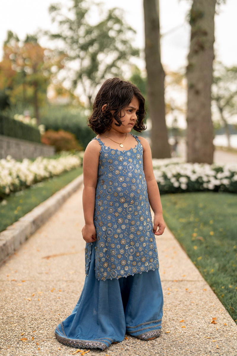 Millie Kids 3 Piece Stitched Suit