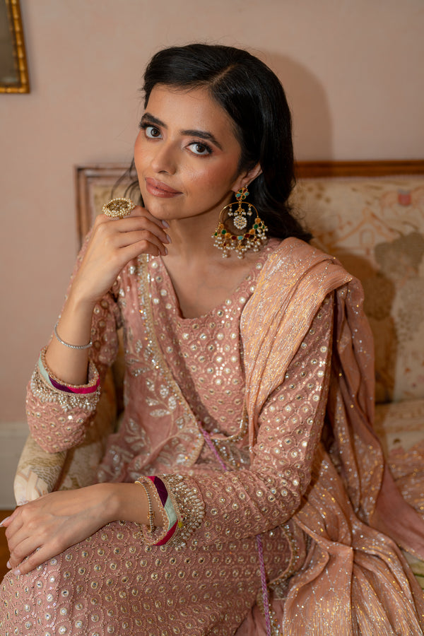 Soraya 4 Piece Stitched Suit