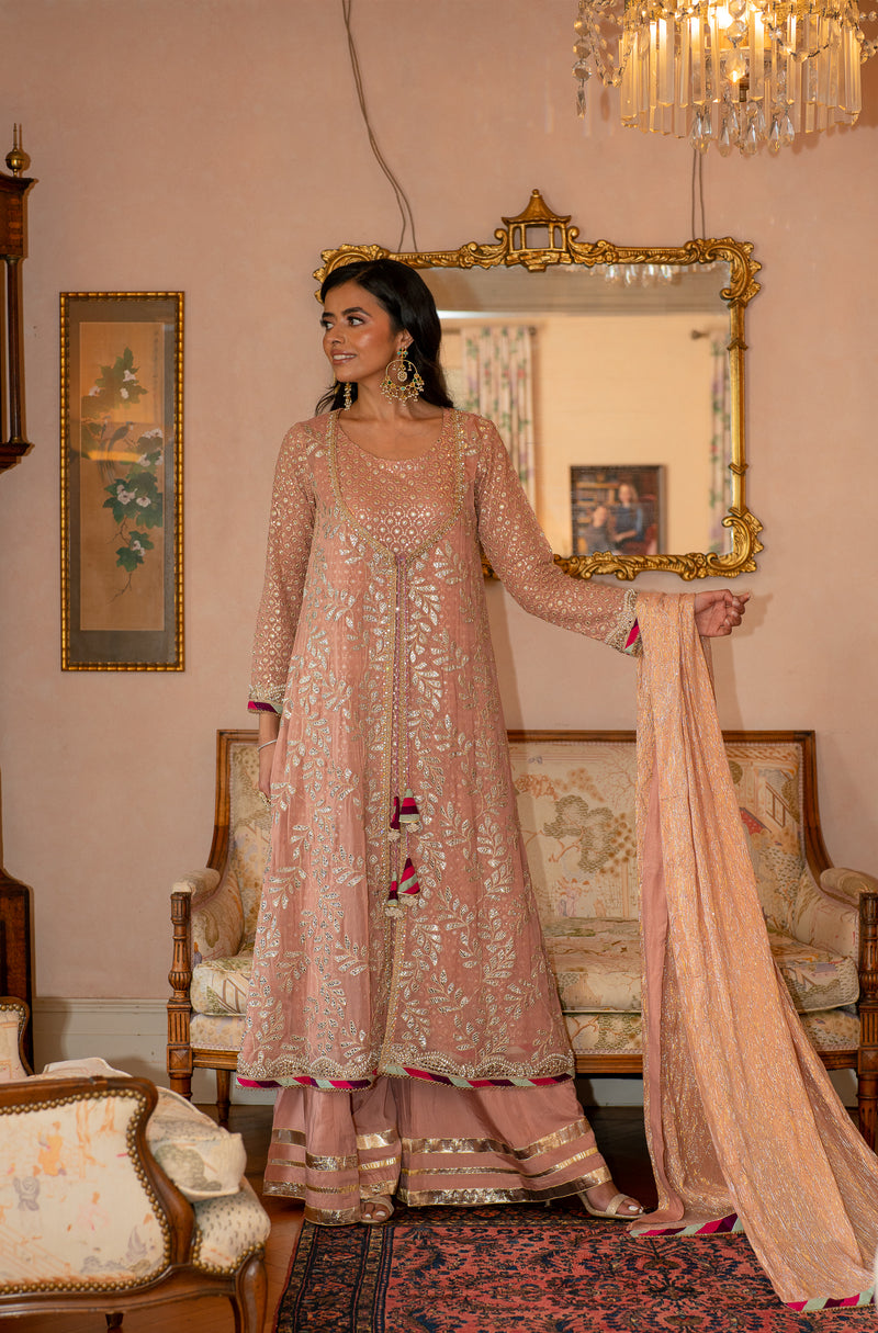 Soraya 4 Piece Stitched Suit