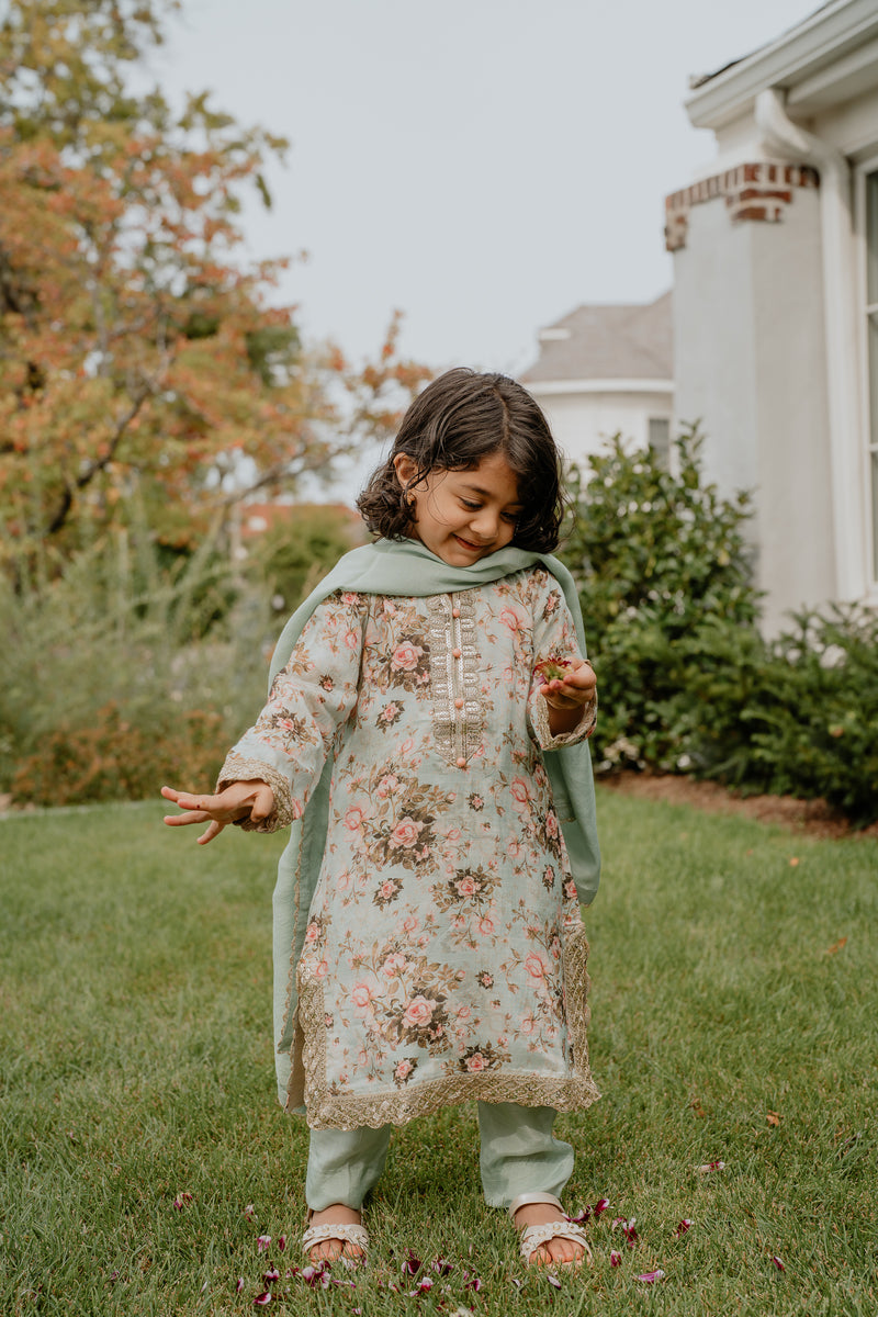 Nola Kids 3 Piece Stitched Suit