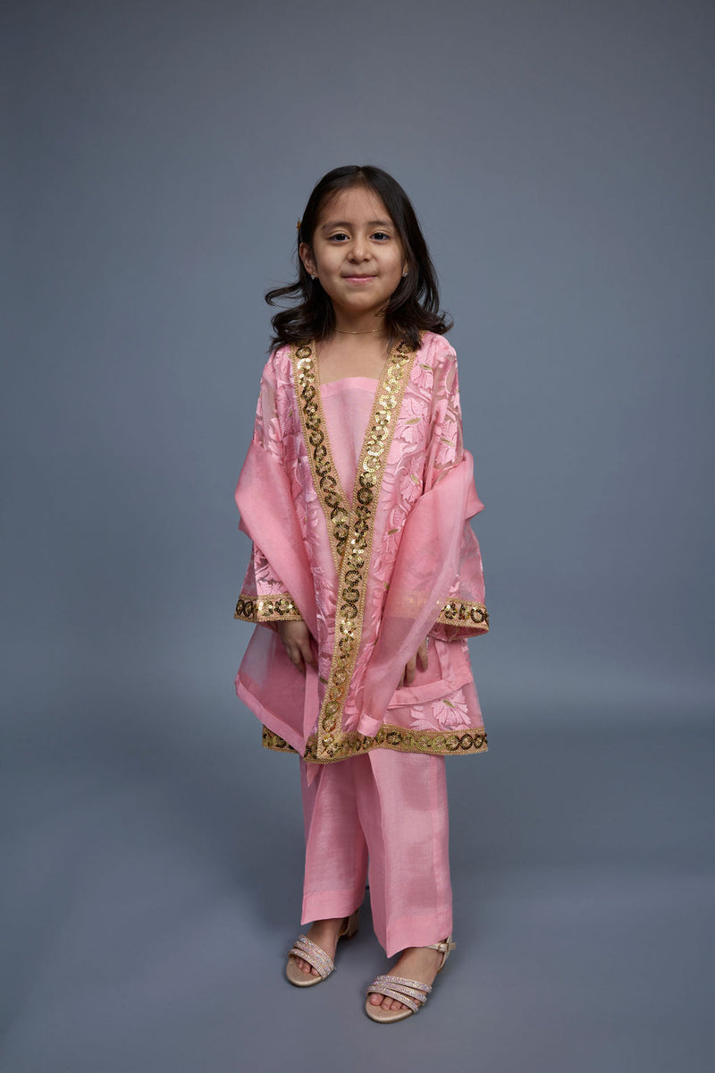 Dania Kids 3 Piece Stitched Suit