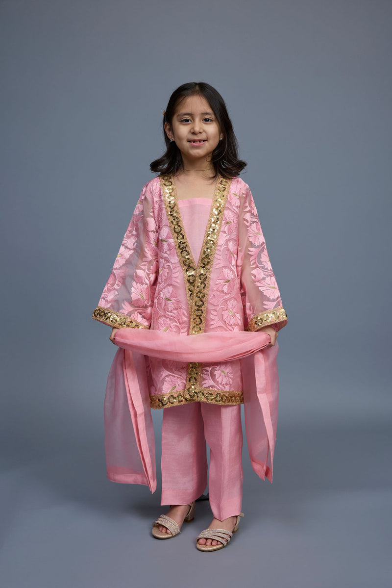 Dania Kids 3 Piece Stitched Suit