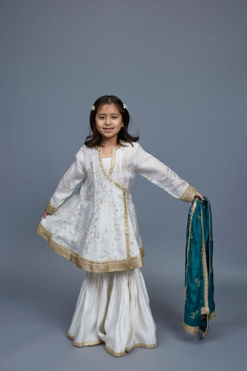 Noor Kids 3 Piece Stitched Suit
