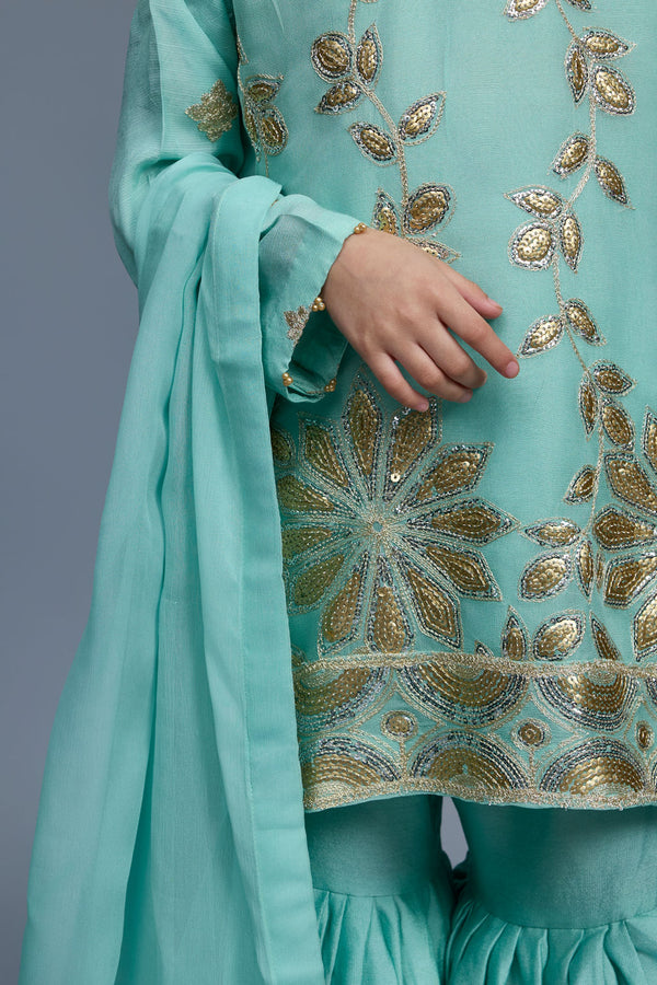 Safa Kids 3 Piece Stitched Suit