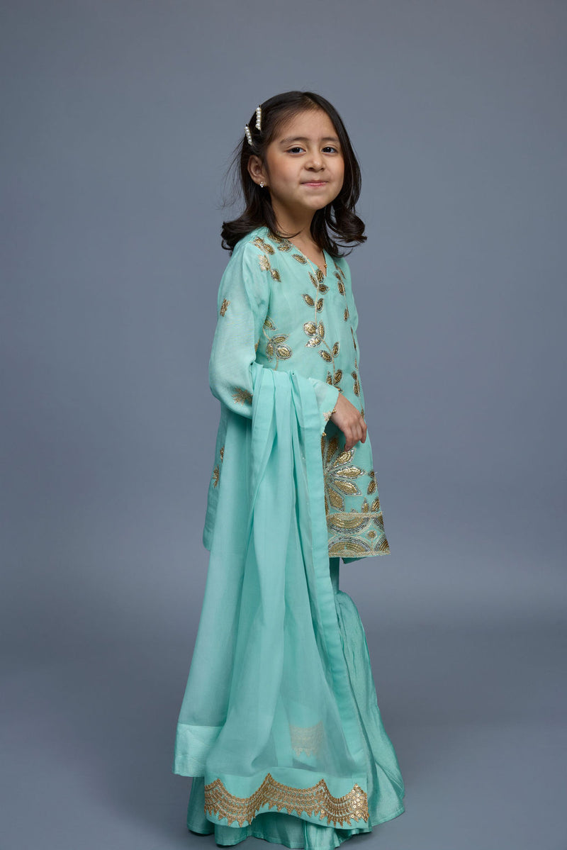 Safa Kids 3 Piece Stitched Suit