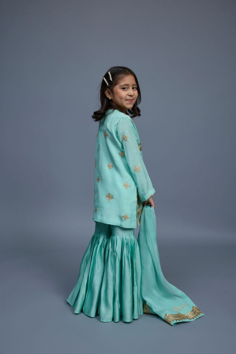 Safa Kids 3 Piece Stitched Suit