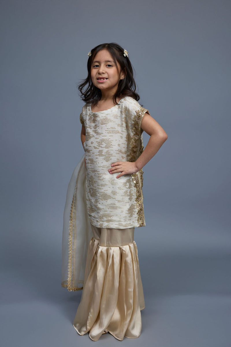 Elise Kids 3 Piece Stitched Suit