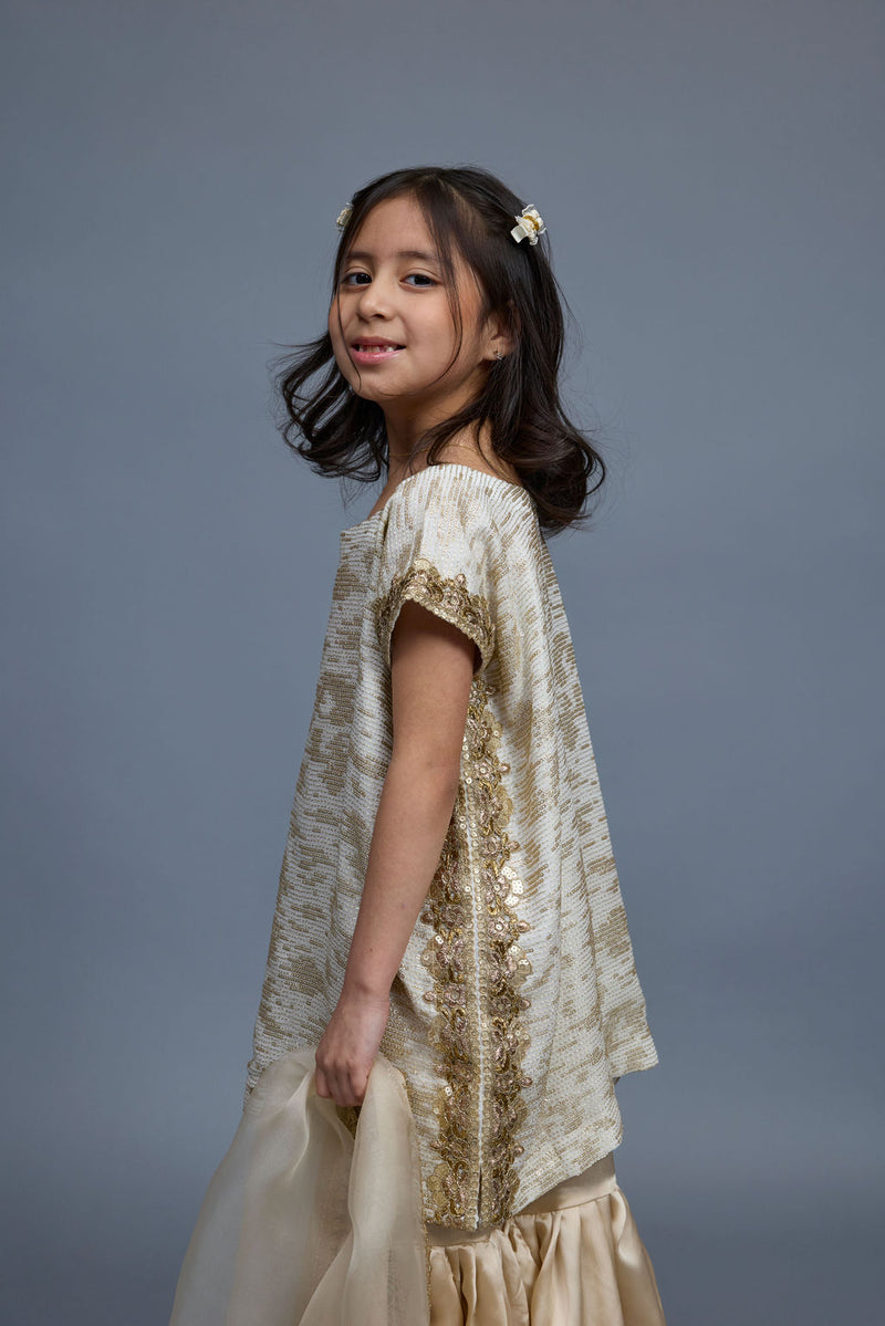 Elise Kids 3 Piece Stitched Suit