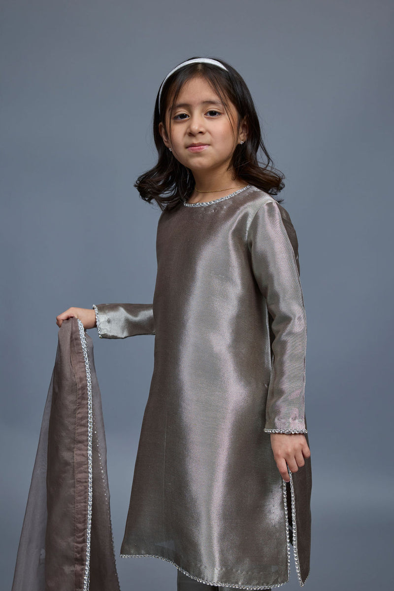 Hazel Kids 3 Piece Stitched Suit