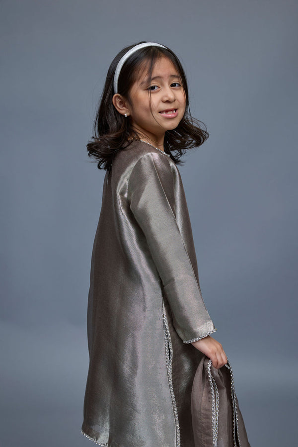 Hazel Kids 3 Piece Stitched Suit