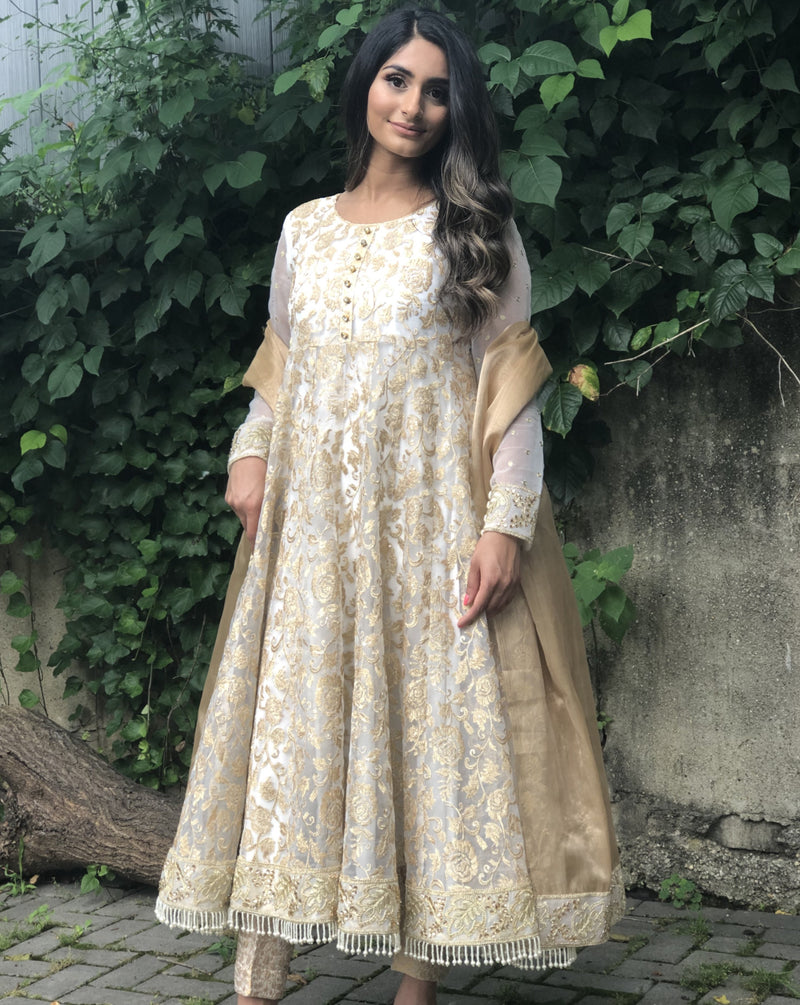 Rania 3 Piece Stitched Suit