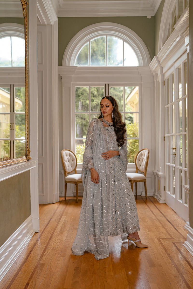 Irina 3 Piece Stitched Suit