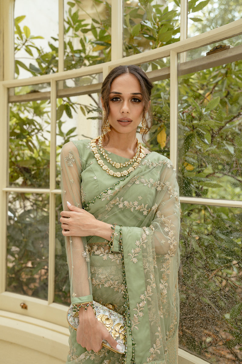 Sage 3 Piece Stitched Suit