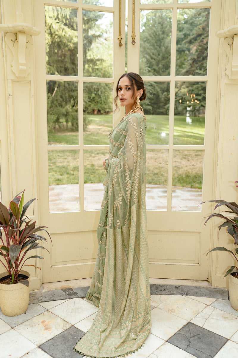 Sage 3 Piece Stitched Suit