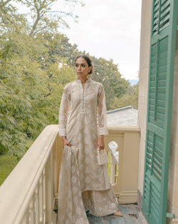 Sania Piece Stitched Suit Ready to Ship