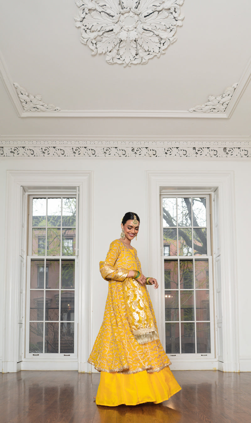 Piyaan 4 Piece Stitched Suit (Bag Sold Separately)