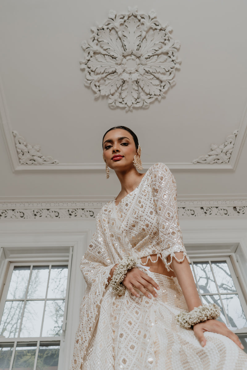 Evie 3 Piece Stitched Suit