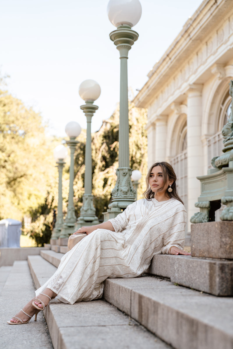 Amelie 2 Piece Stitched Kaftan
