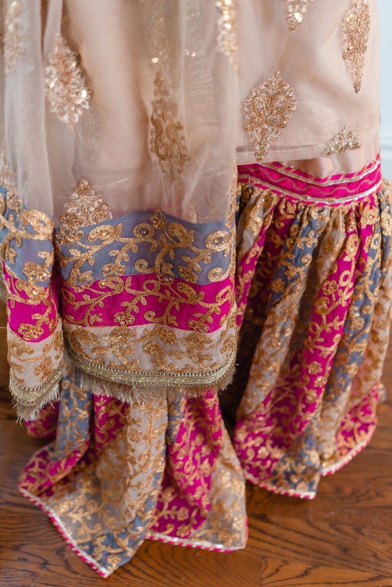 Bibi 3 Piece Stitched Suit Ready to Ship