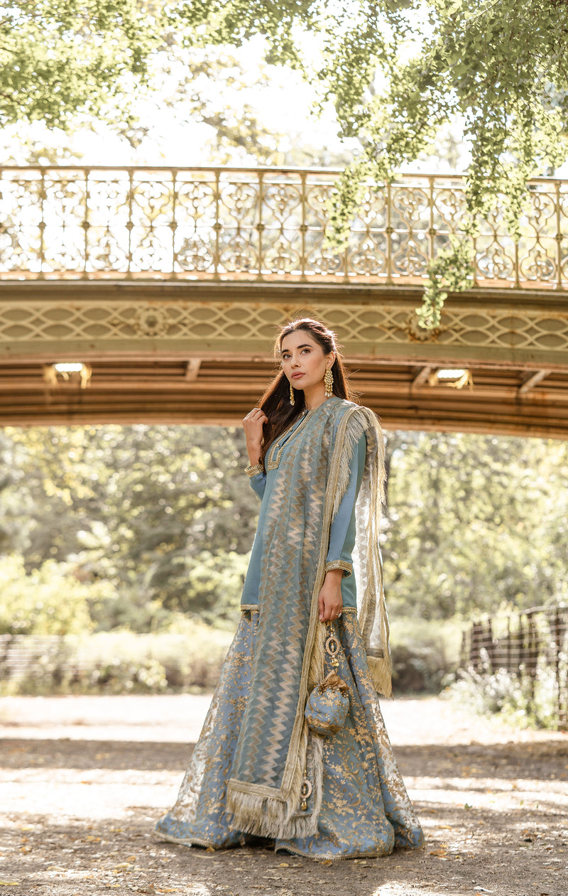Esme 3 Piece Stitched Suit (Bag Sold Separately)