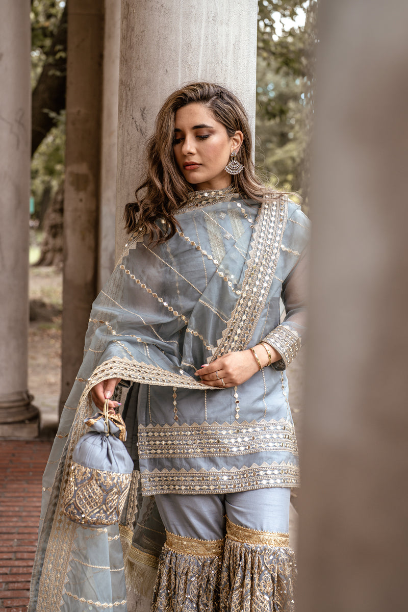 Nylah 3 Piece Stitched Suit (Bag Sold Separately)