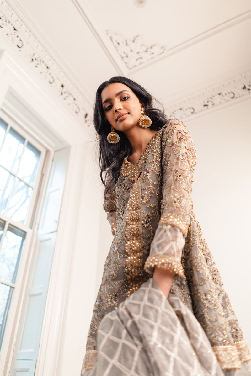 Fareeshay 3 Piece Stitched Suit