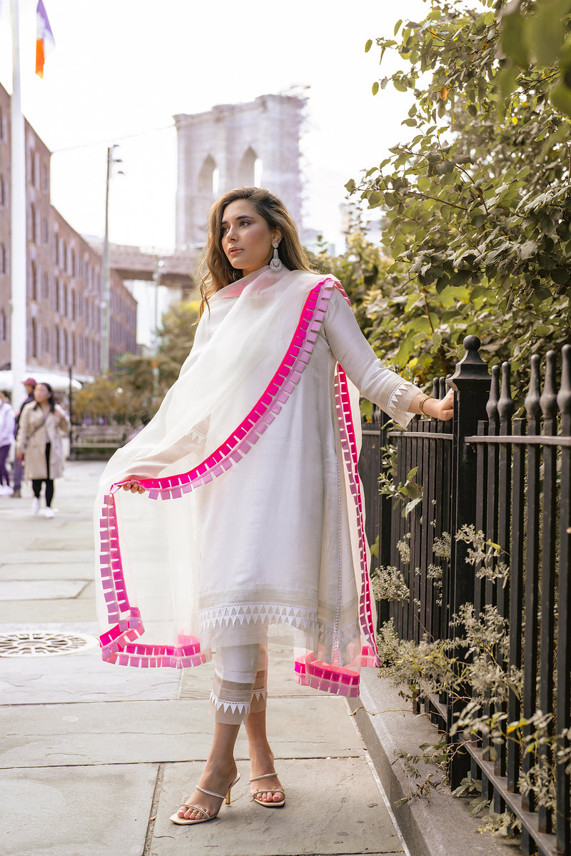 Sylvie 3 Piece Stitched Suit