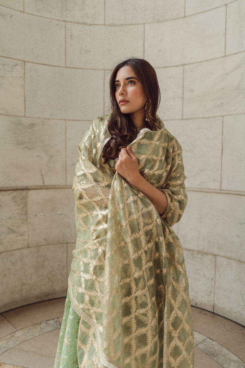 Amalia 3 Piece Stitched Suit (Bag Sold Separately)