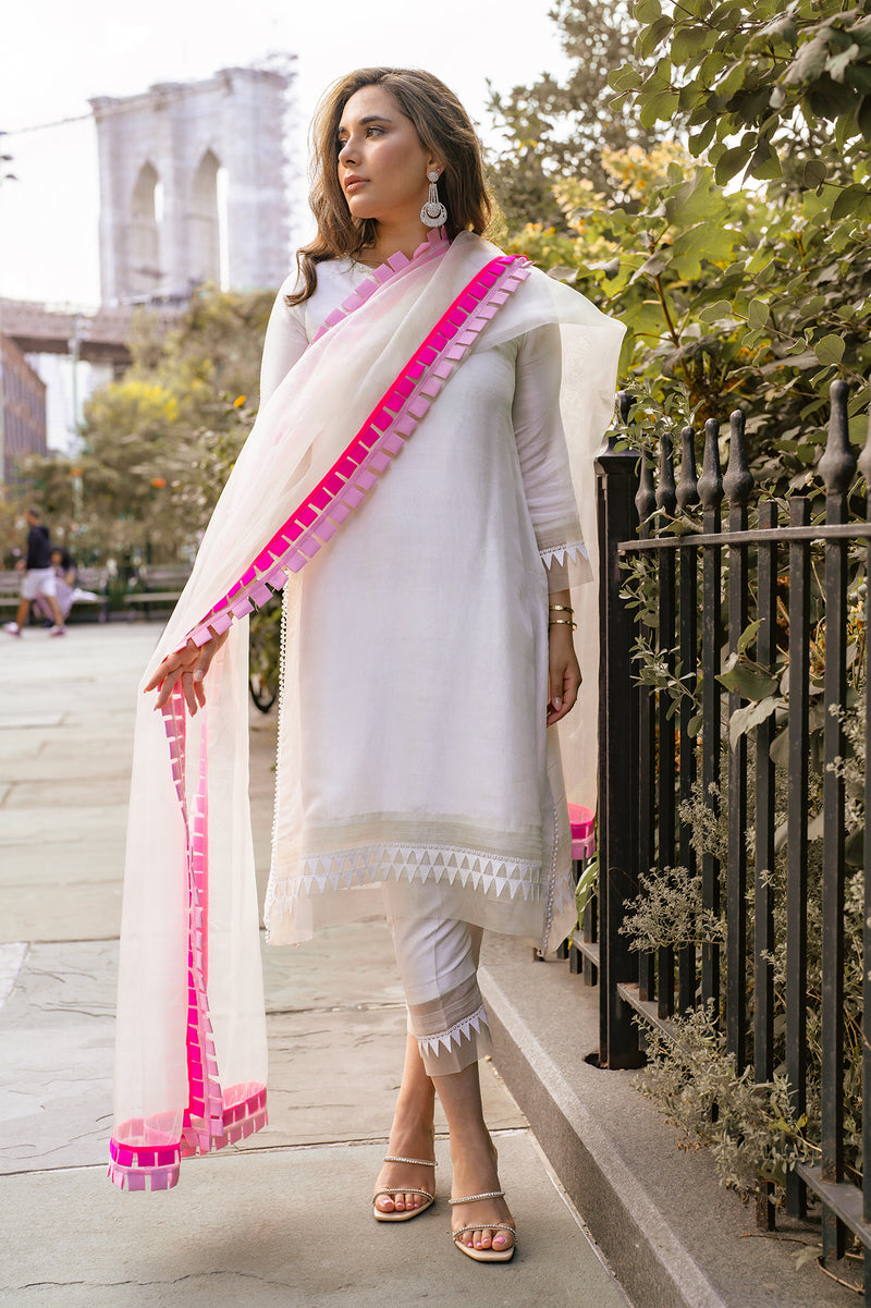 Sylvie 3 Piece Stitched Suit