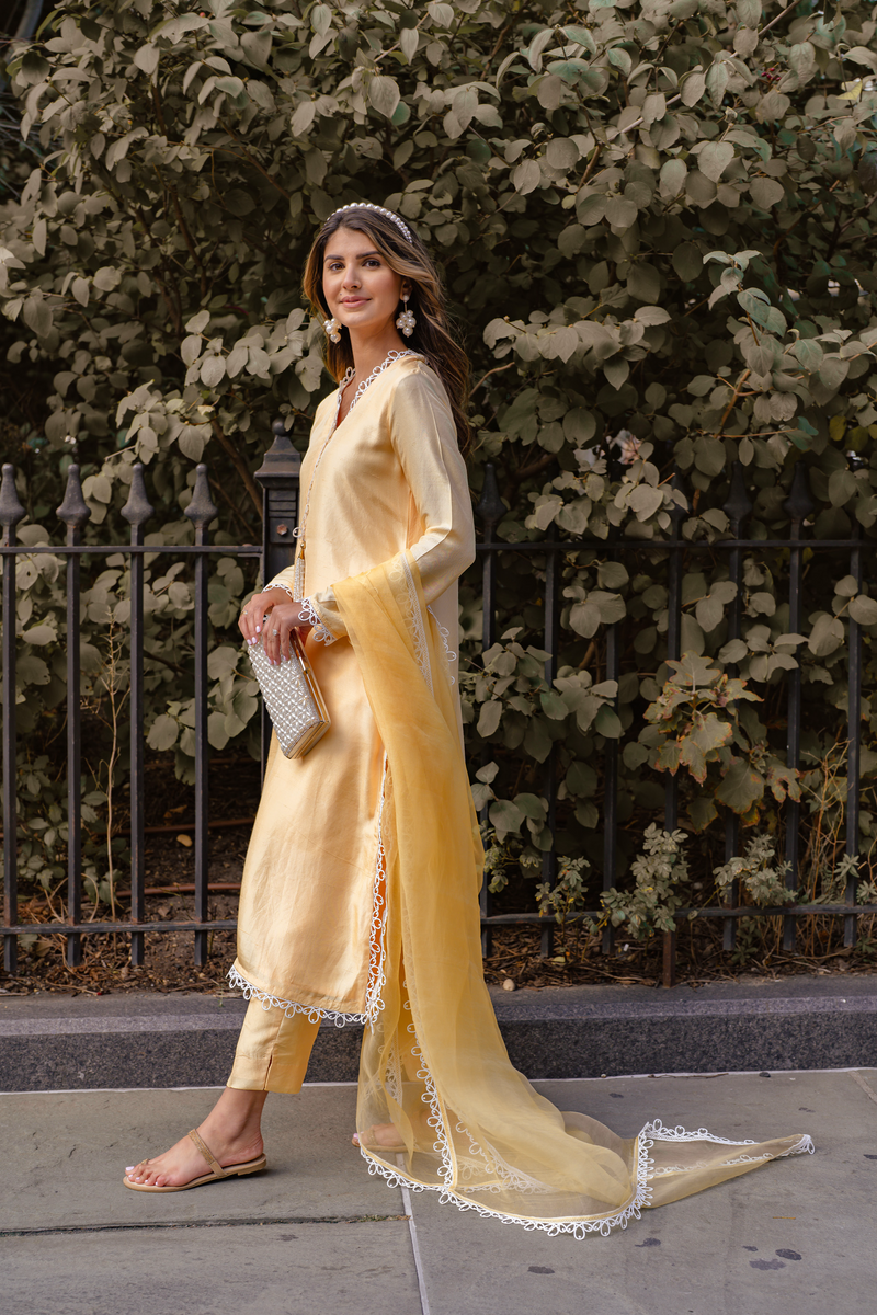 Luna 3 Piece Stitched Suit