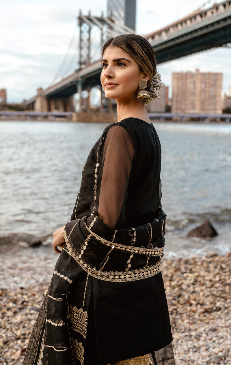 Sienna 3 Piece Stitched Suit (Bag Sold Separately)