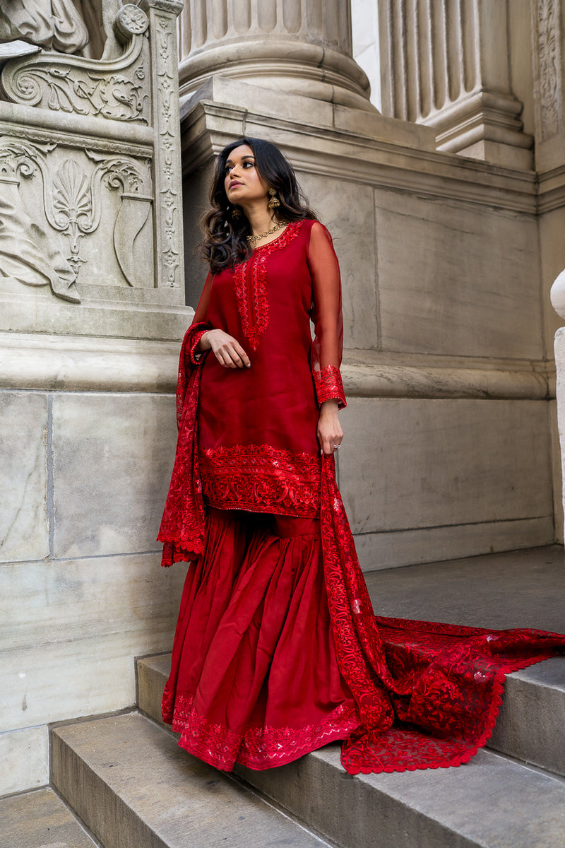 Shehrezad 3 Piece Stitched Suit