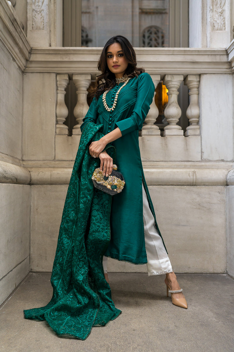 Emmie 3 Piece Stitched Suit Ready to Ship