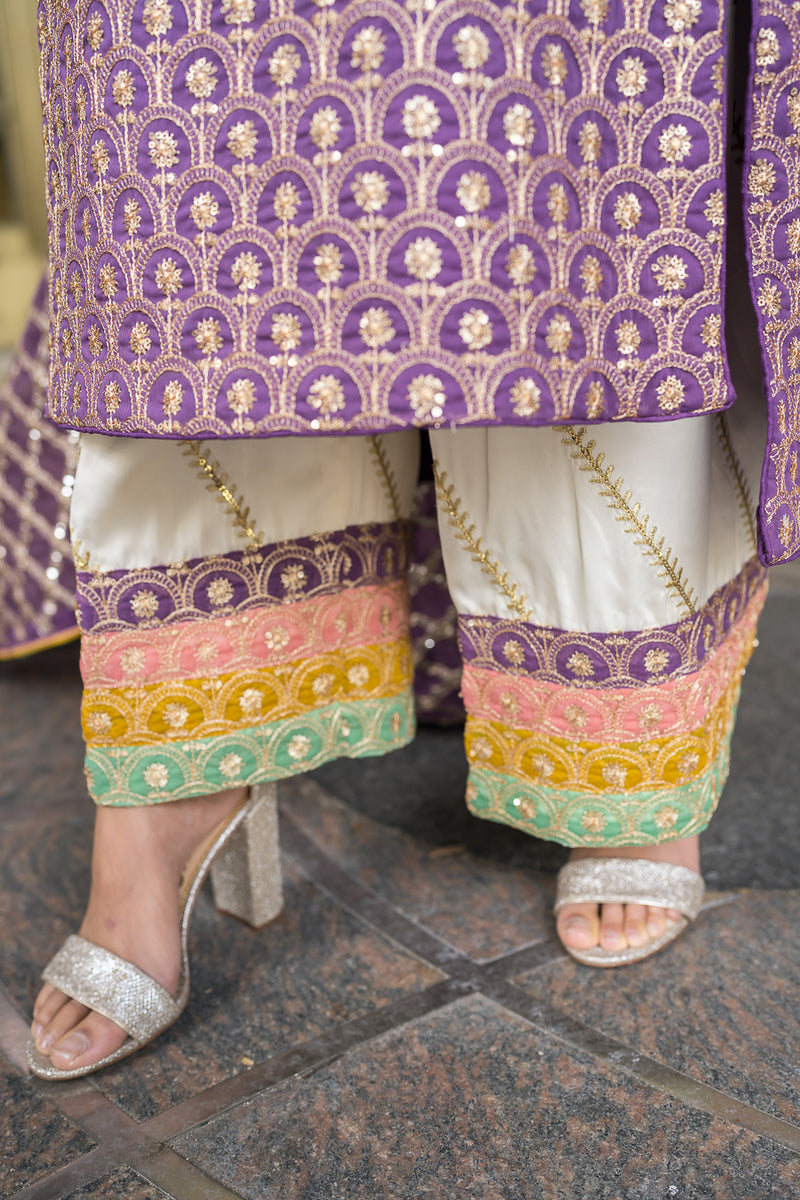 Neena 3 Piece Stitched Suit
